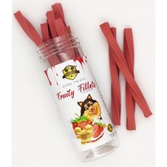Fruity Fillets™ Exotic Premium, Dental Chew Sticks, Best for Oral Health, 120 GMS (Strawberry)